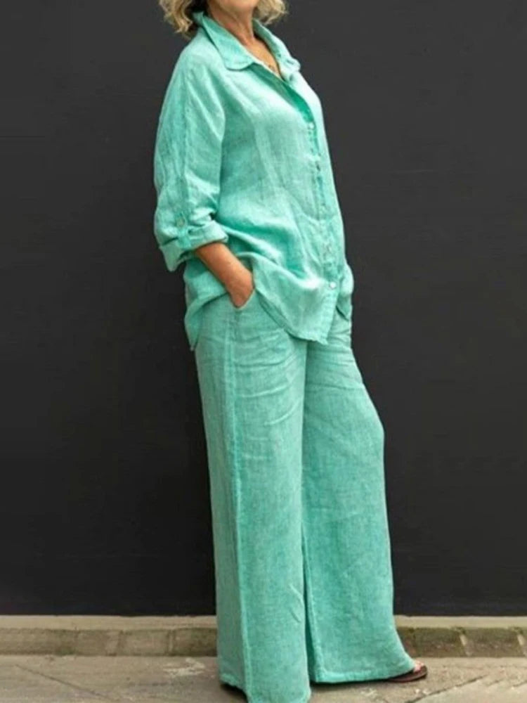 Soft Women's Lounge Long-Sleeve Pajama Set