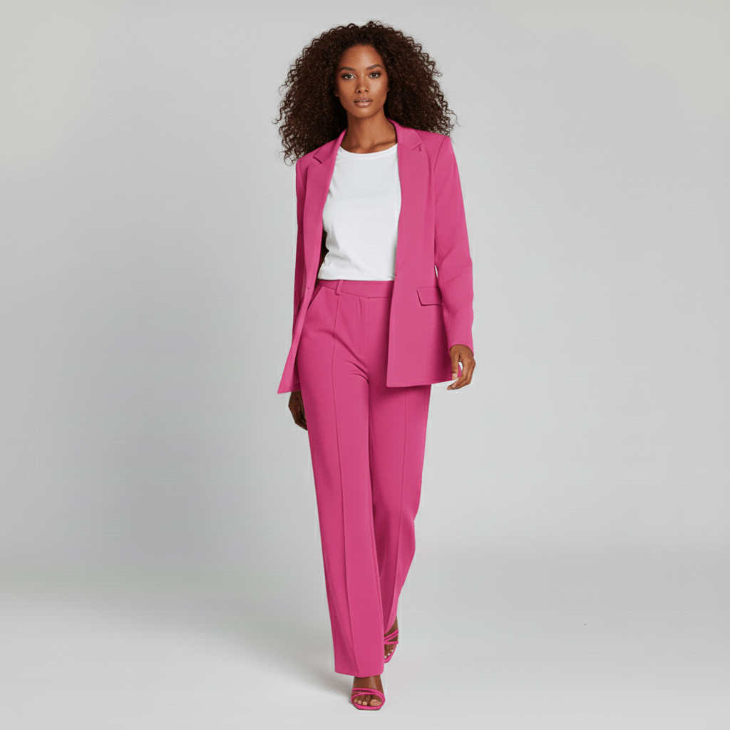 Relaxed Fit Suit Jacket and Loose Fit Trousers - OutfitLondon
