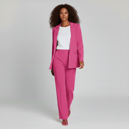 Relaxed Fit Suit Jacket and Loose Fit Trousers - OutfitLondon