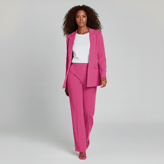 Relaxed Fit Suit Jacket and Loose Fit Trousers - OutfitLondon