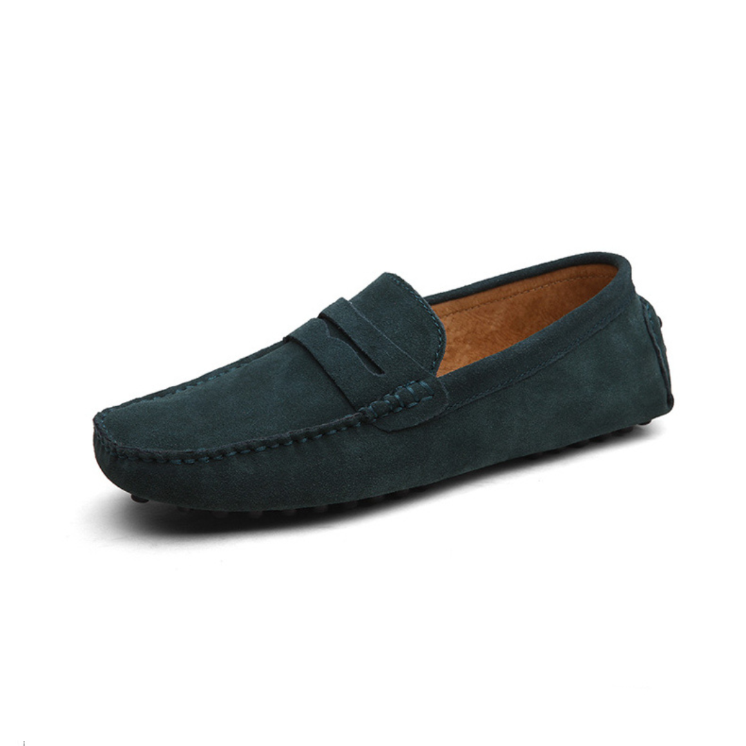 Comfortable Moc Toe Slip On Loafers