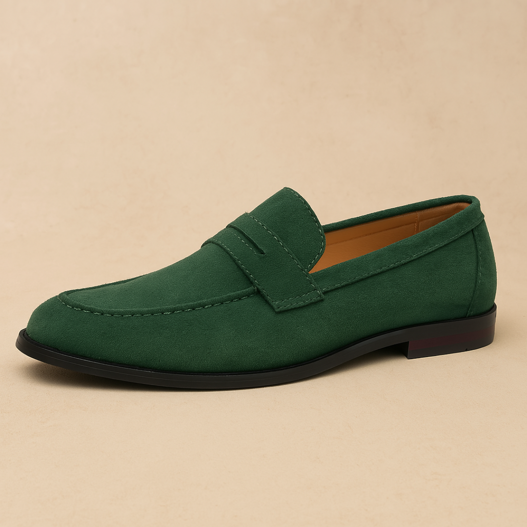 Comfortable Slip On Loafers With Round Toe Design