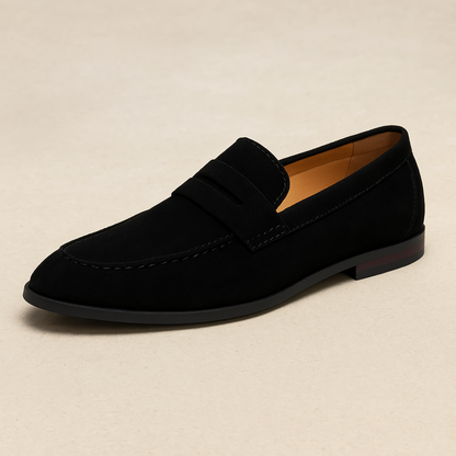 Comfortable Slip On Loafers With Round Toe Design - OutfitLondon
