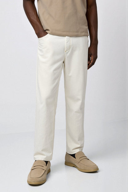 Comfortable Slip On Loafers with Rubber Grip Sole