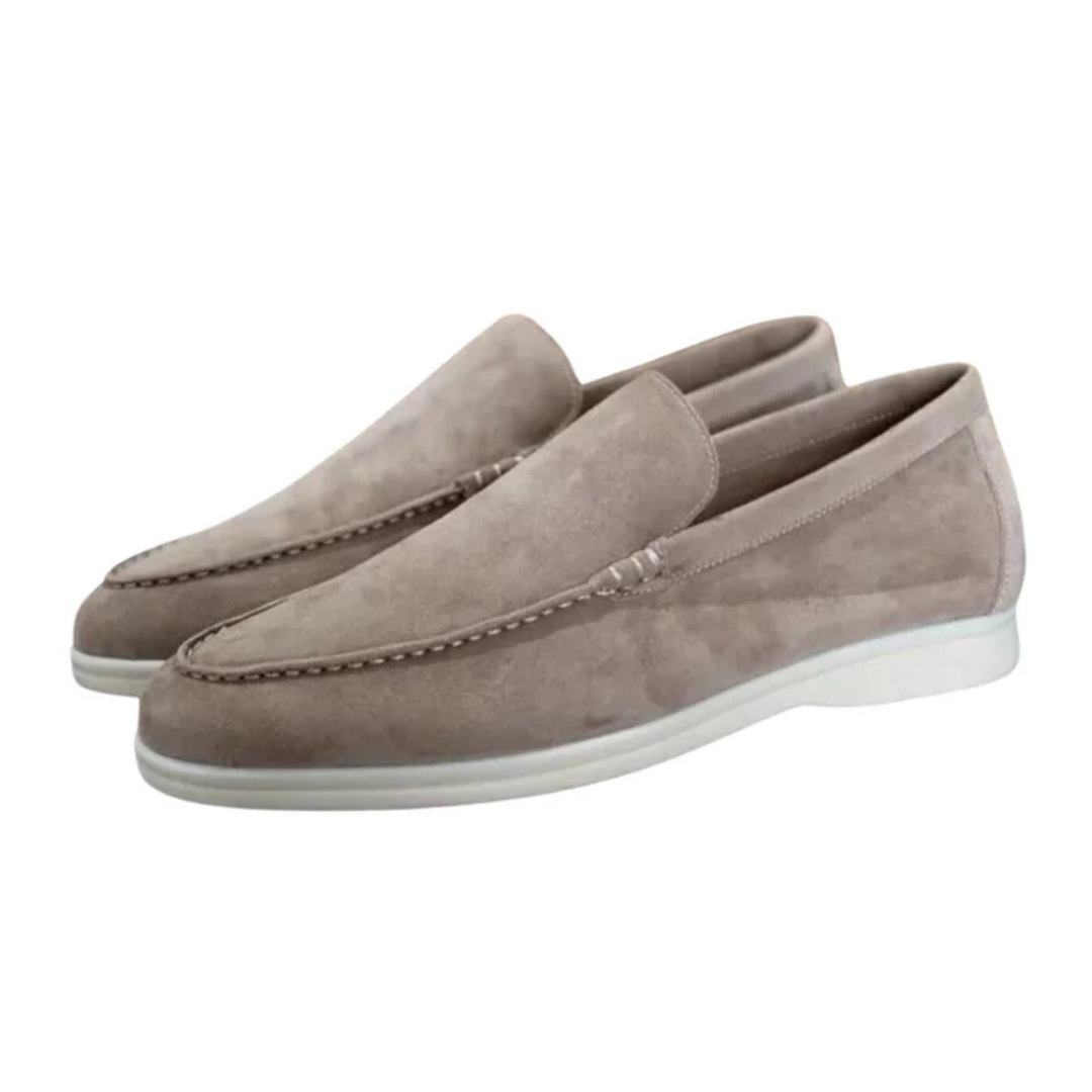 Comfortable Slip On Loafers With Cushioned Sole