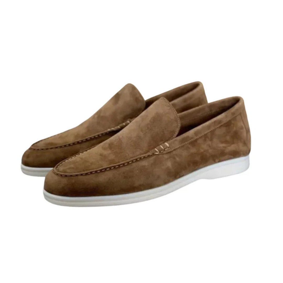 Comfortable Slip On Loafers With Cushioned Sole