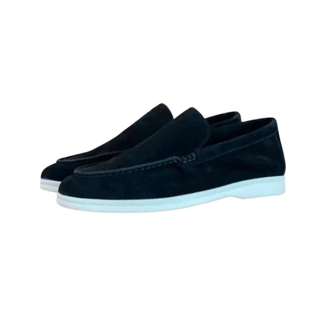 Comfortable Slip On Loafers With Cushioned Sole