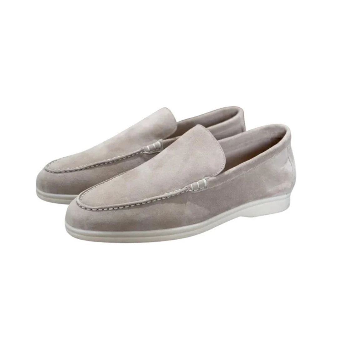 Comfortable Slip On Loafers With Cushioned Sole - OutfitLondon