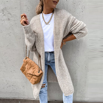 Cozy Open Front Knit Sweater