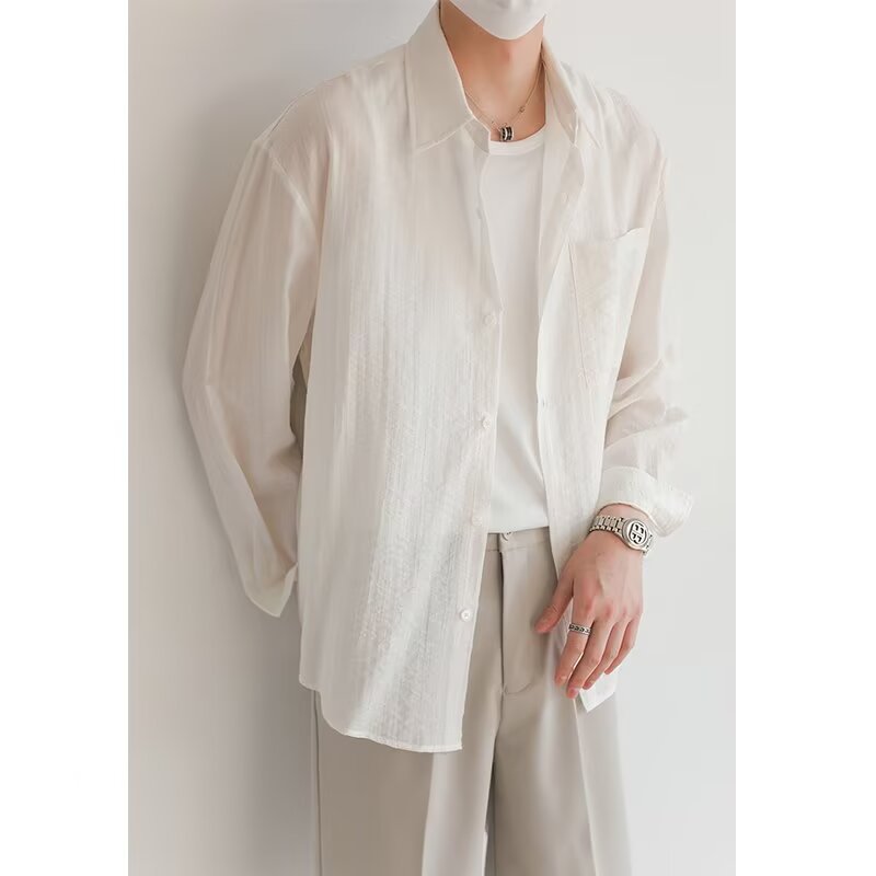 Classic Fit Casual Button Shirt - Soft Breathable Cotton Blend