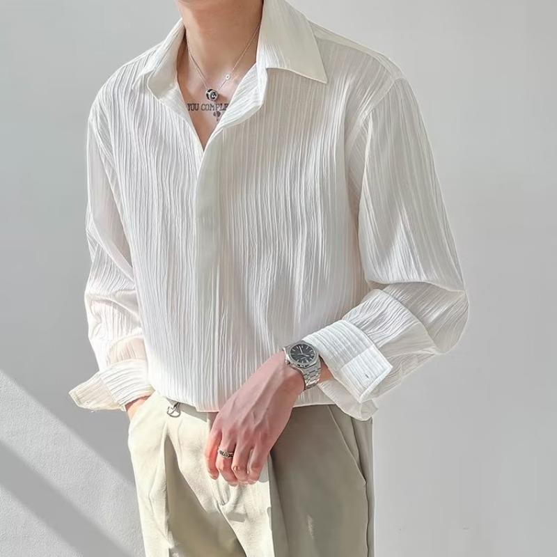 Comfortable Long Sleeve Casual Shirt - OutfitLondon