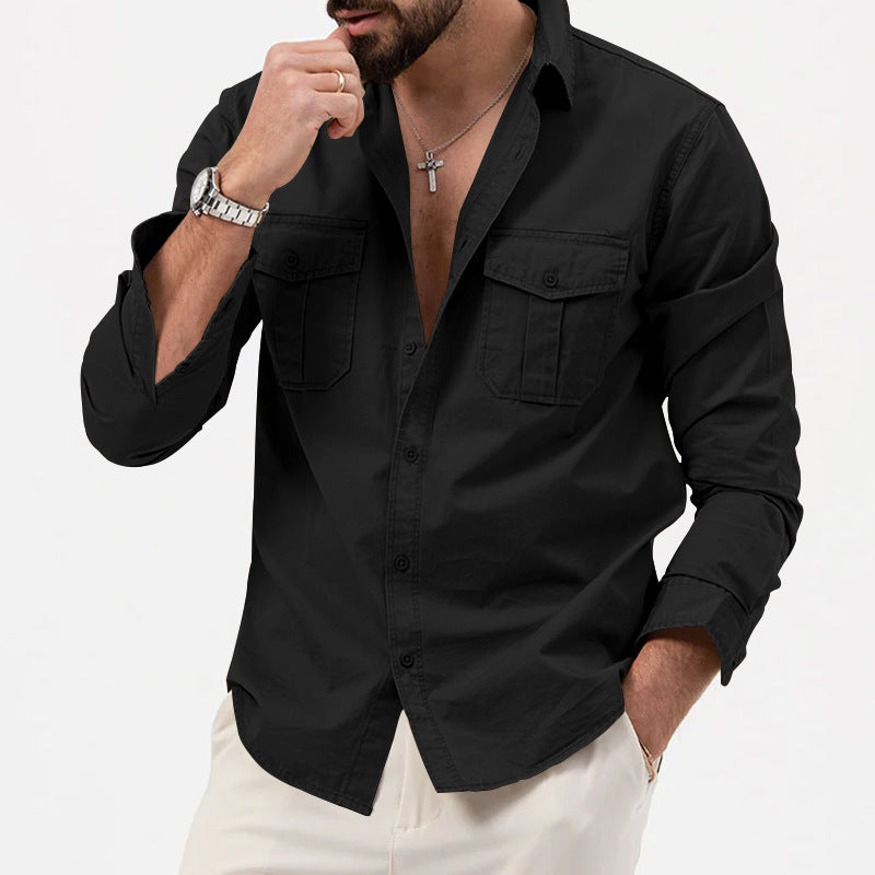 Classic Fit Button Down Shirt - OutfitLondon