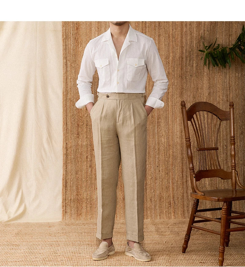Classic Fit Shirt with Pocket and Button Front