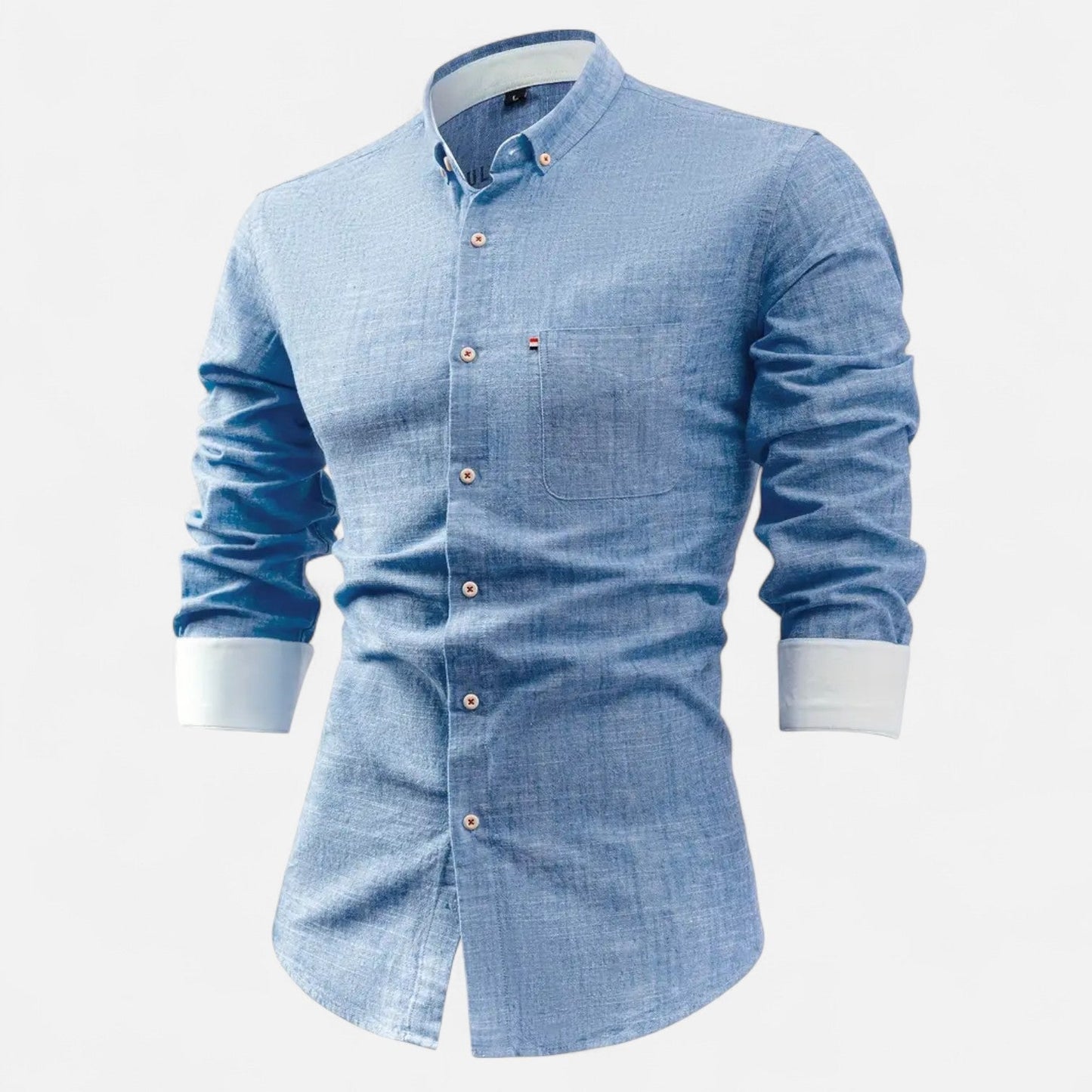 Comfortable Work Shirt - Durable Mixed Fabric