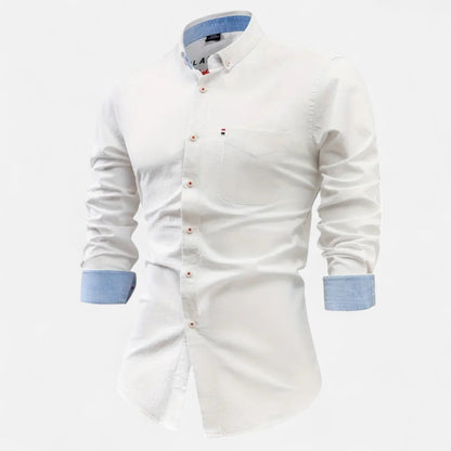 Comfortable Work Shirt - Durable Mixed Fabric