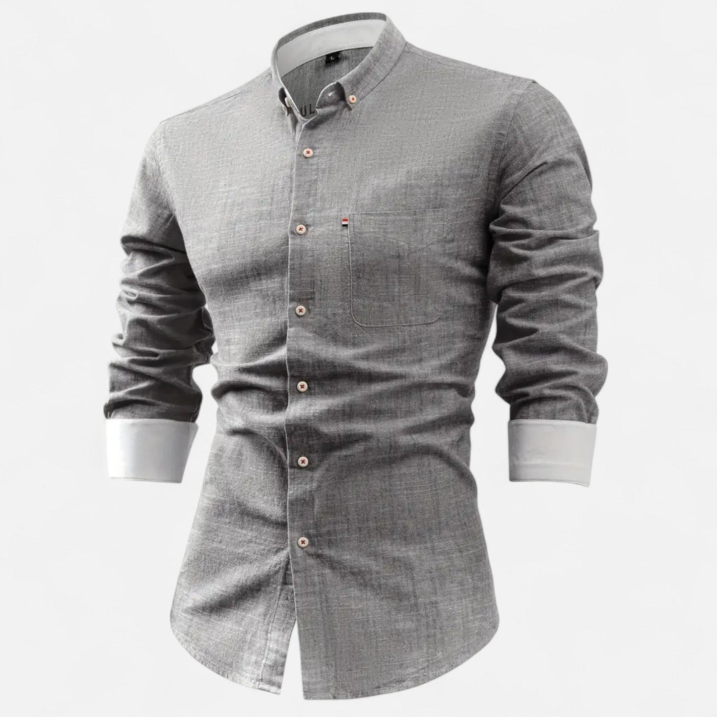 Comfortable Work Shirt - Durable Mixed Fabric