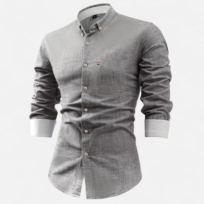 Comfortable Work Shirt - Durable Mixed Fabric