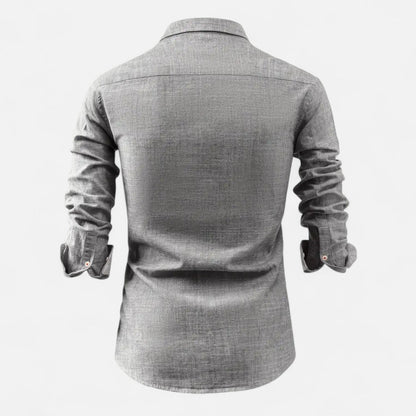 Comfortable Work Shirt - Durable Mixed Fabric