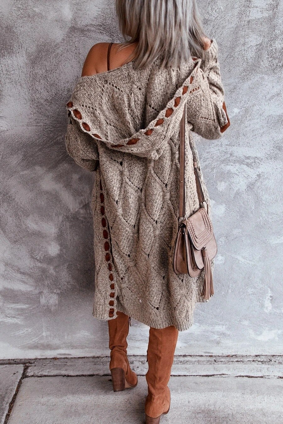 Cozy Oversized Long Sleeve Cardigan for Women