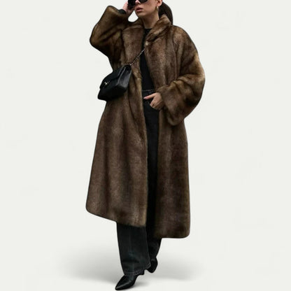 Luxurious Soft Fake Fur Winter Coat