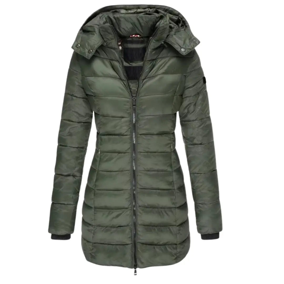 Warm Down Womens Parka Coat