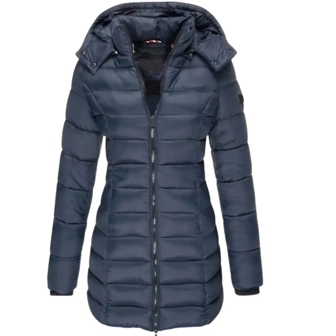 Warm Down Womens Parka Coat - OutfitLondon