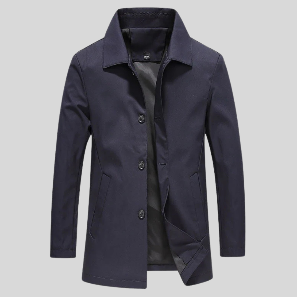 Stylish Mens Long Winter Coat