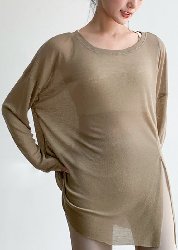 Women's Eco Cotton Yoga Olive Green Breathable - OutfitLondon