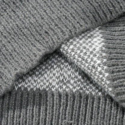 Men's Classic Printed Crew Neck Sweater