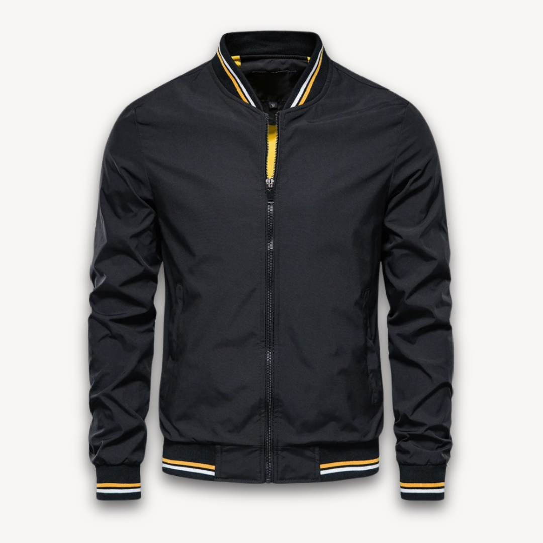 Men's Stylish Zip Up Bomber Coat