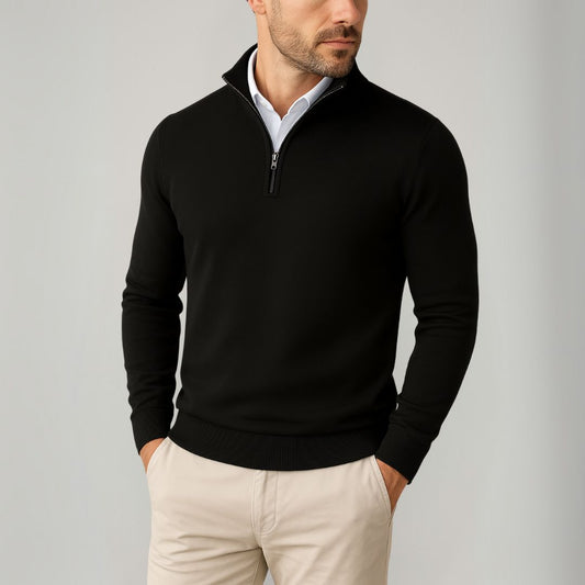 Men's Smart Crew Neck Sweater - OutfitLondon