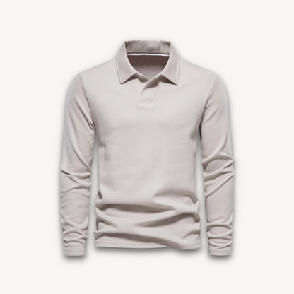 Simple Classic V-Neck Polo Shirt
