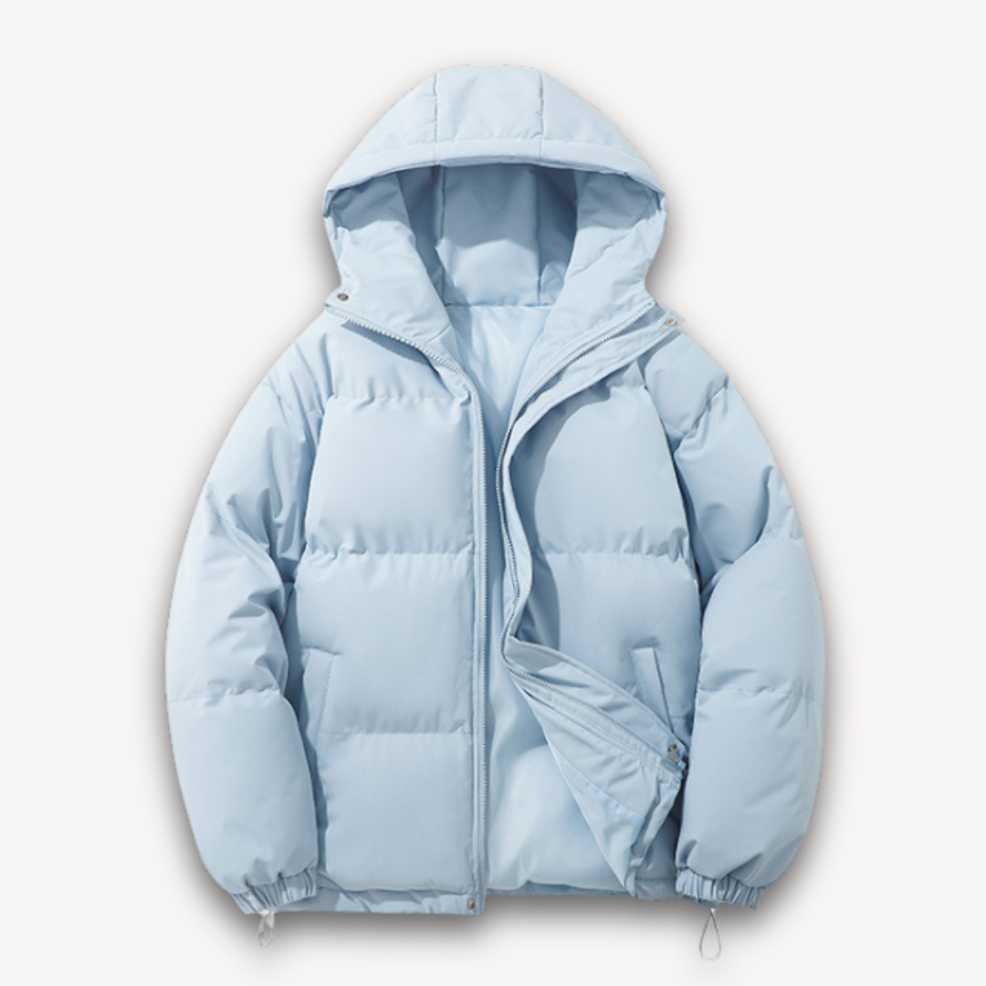 Men's Oversized Hooded Down Jacket