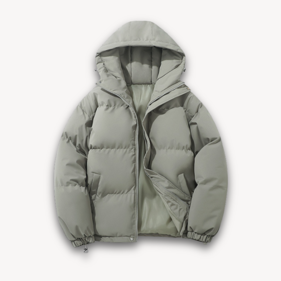 Men's Oversized Hooded Down Jacket