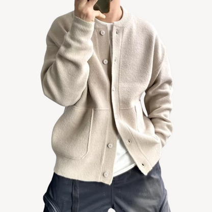 Men's Soft Crew Neck Knitted Sweater