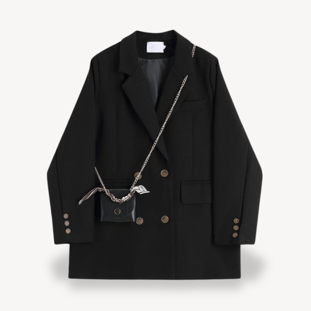 Relaxed Fit Women's Open Jacket