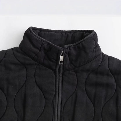 Ladies' Glitter Snowflake Parka Coat