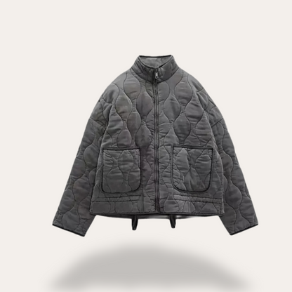 Ladies' Glitter Snowflake Parka Coat
