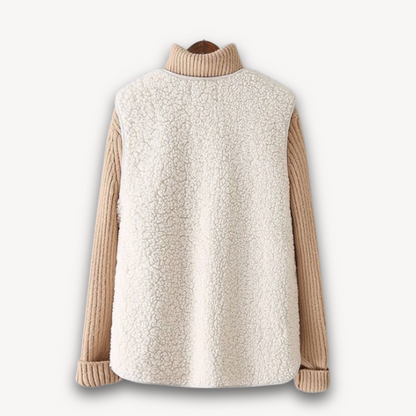 Warm Fleece Vest for Women - Cozy Sleeveless Winter Jacket