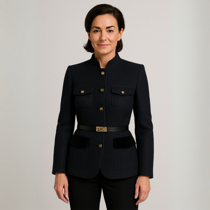 Ladies' Quilted Jacket Coat - OutfitLondon