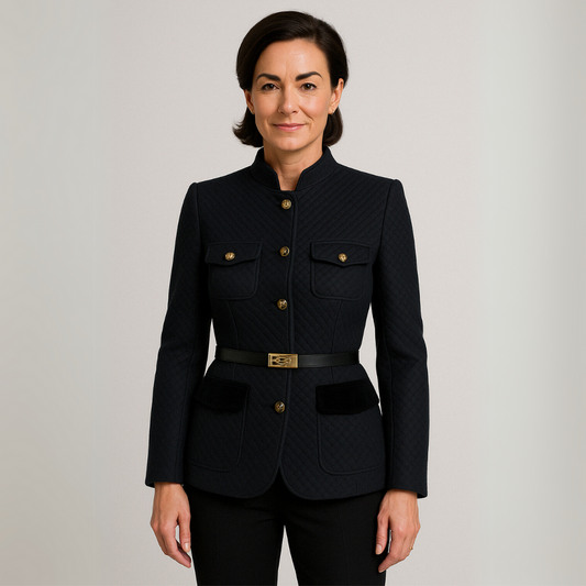 Ladies' Quilted Jacket Coat - OutfitLondon