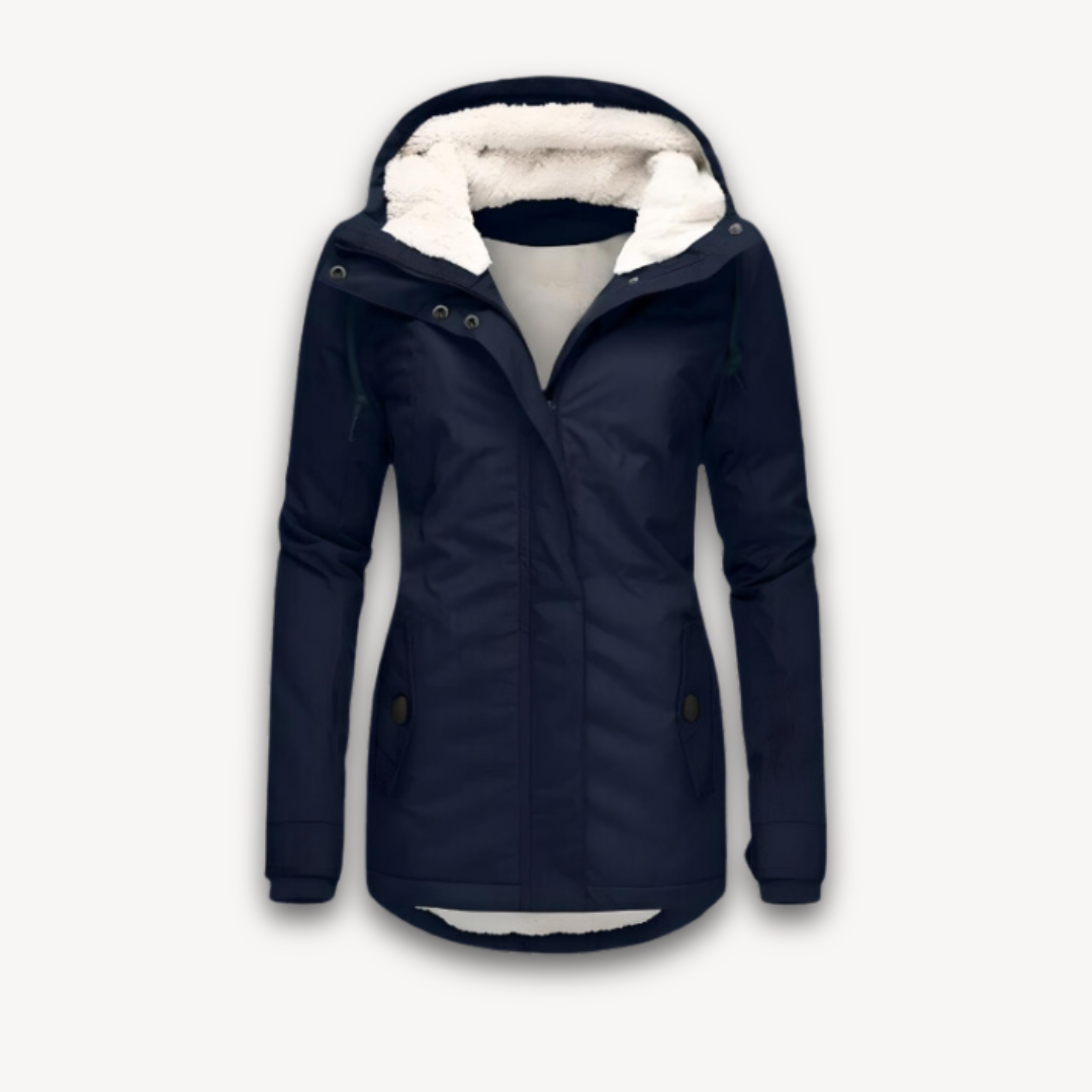 Warm Faux Fur Parka Coat - OutfitLondon