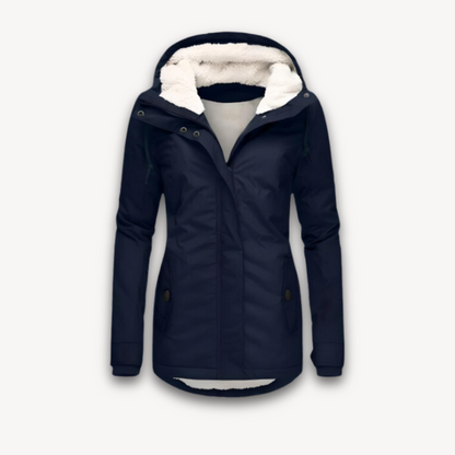 Warm Faux Fur Parka Coat - OutfitLondon