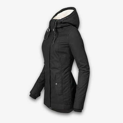 Warm Faux Fur Parka Coat