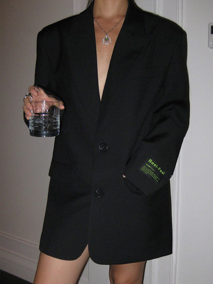 Loreline Women's Oversized Blazer Minimalist Style