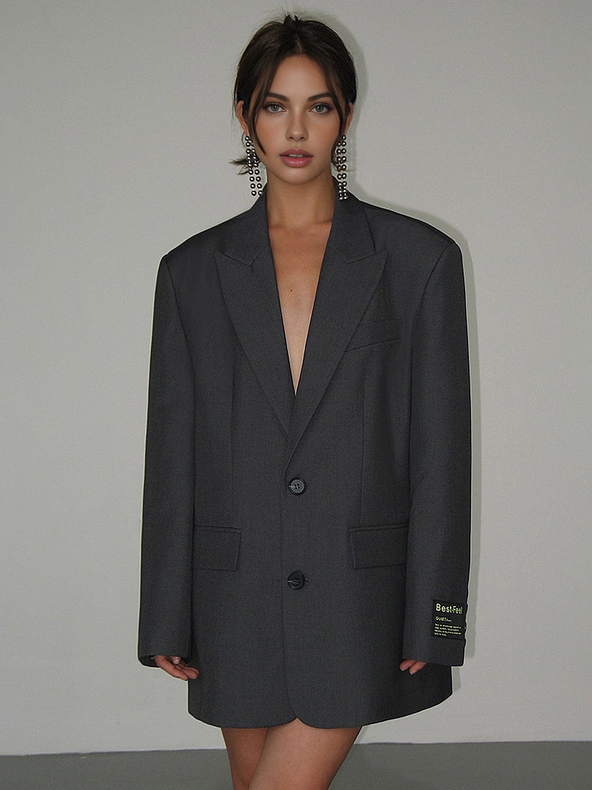 Loreline Women's Oversized Blazer Minimalist Style