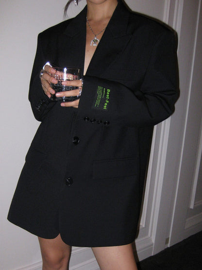 Loreline Women's Oversized Blazer Minimalist Style