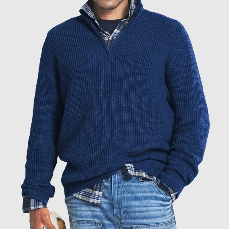 Loren Men's Cashmere Sweater - OutfitLondon