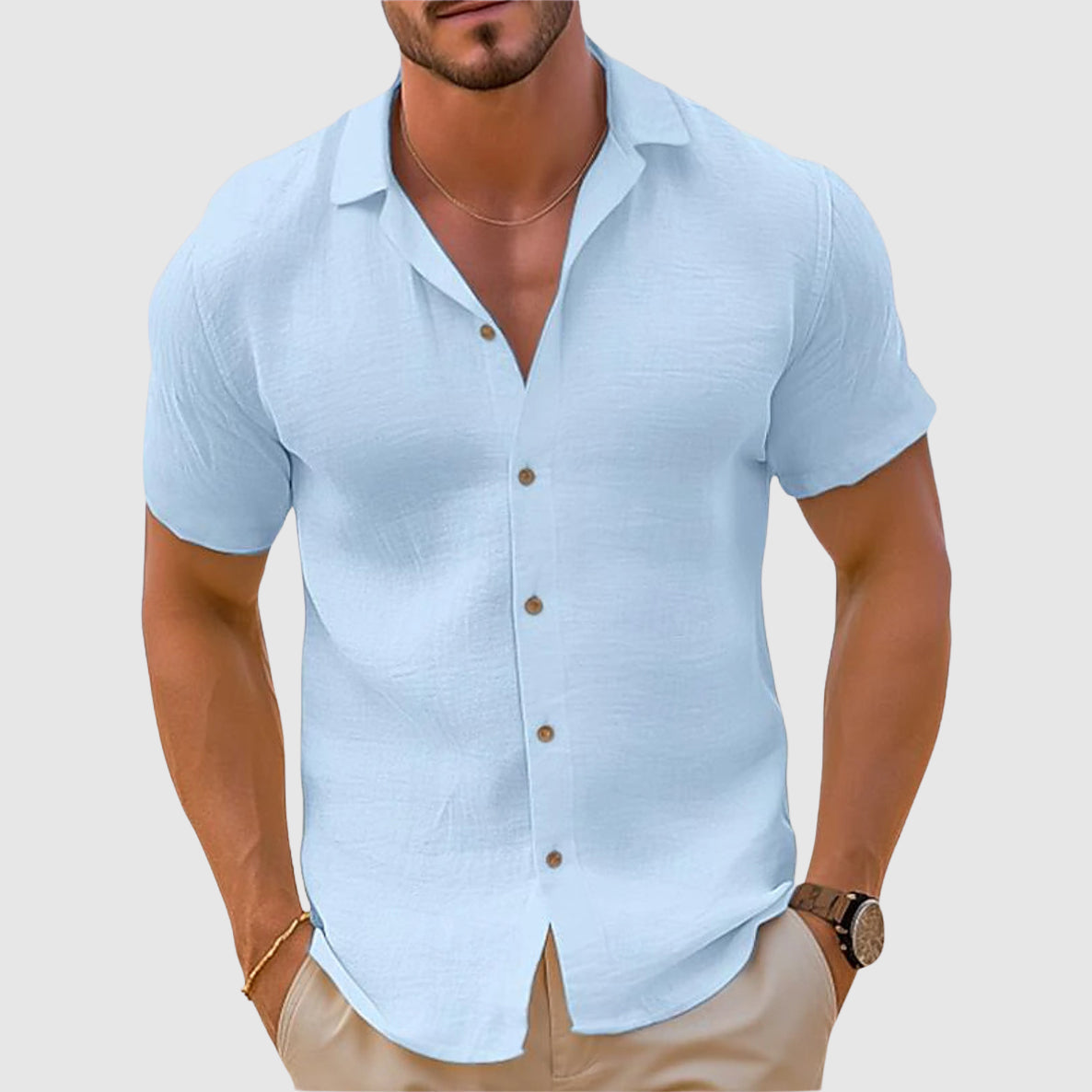 Traditional Casual Men's Tee