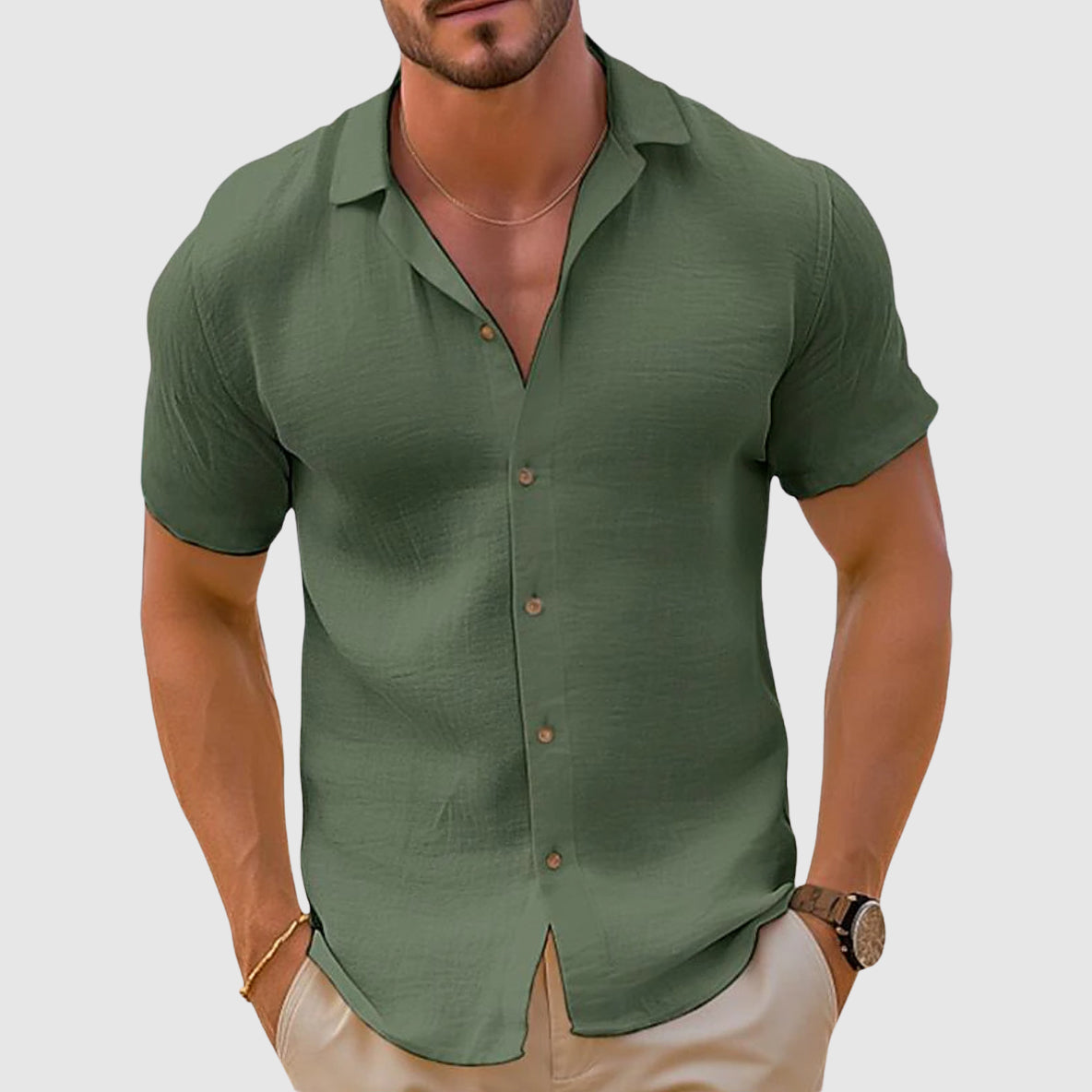Traditional Casual Men's Tee